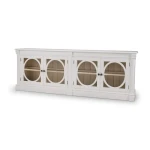 Fiona 4 Door Buffet W/ Glass Shelves - Image 3
