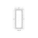 Chloe Rectangular Mirror - Image 7