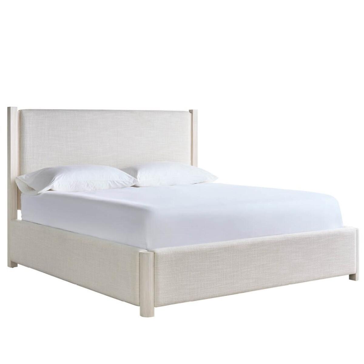 0c379fabeaf2c4d2a9ae6be2a7d00f00 Dwell River Rock Upholstered Bed King - Image 1