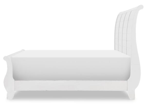 Complete Sleigh Bed 6/6 King Picket Fence CLH4012-4306K - Image 4
