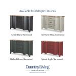 Door Chest 3 Drw Chests Barnwood Oak And Spiced Apple 15