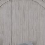 Farmhouse Reimagined King Poster Bed Bedroom Sets Antique White w/ Chestnut Tops 10