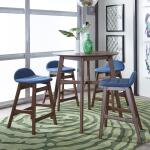 Space Savers 24 Inch Counter Chair – Blue (RTA) Barstools Barstools 20