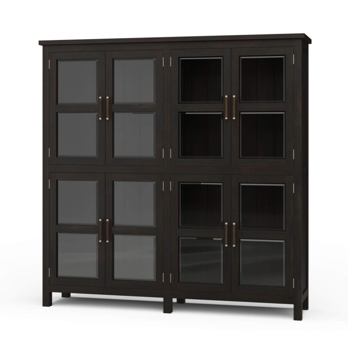 0c676032a4fddf56af6c93dc5e580bc9 Madrone 8 Door Display Cabinet - Image 1