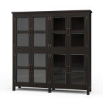 Madrone 8 Door Display Cabinet