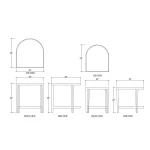 Normandy Nesting Tables Set Of 2 - Image 9