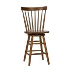 Creations 24 Inch Swivel Counter Chair - Tobacco - Image 3