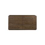 Andora 6 Drawer Dresser Dressers Andora Chestnut 12