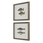 The Catch Framed Prints, S/2 Art Art 12
