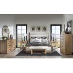 Complete Queen Channeled Uphostered Panel Bed 5/0 - Image 6