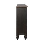 Americana Farmhouse Hall Buffet- Black - Image 5