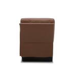 Cameron Armless Chair – Saddle Sectional Parts Brown 13