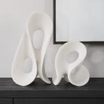 Silent Wave Indoor-outdoor Sculptures, S/2 - Image 3