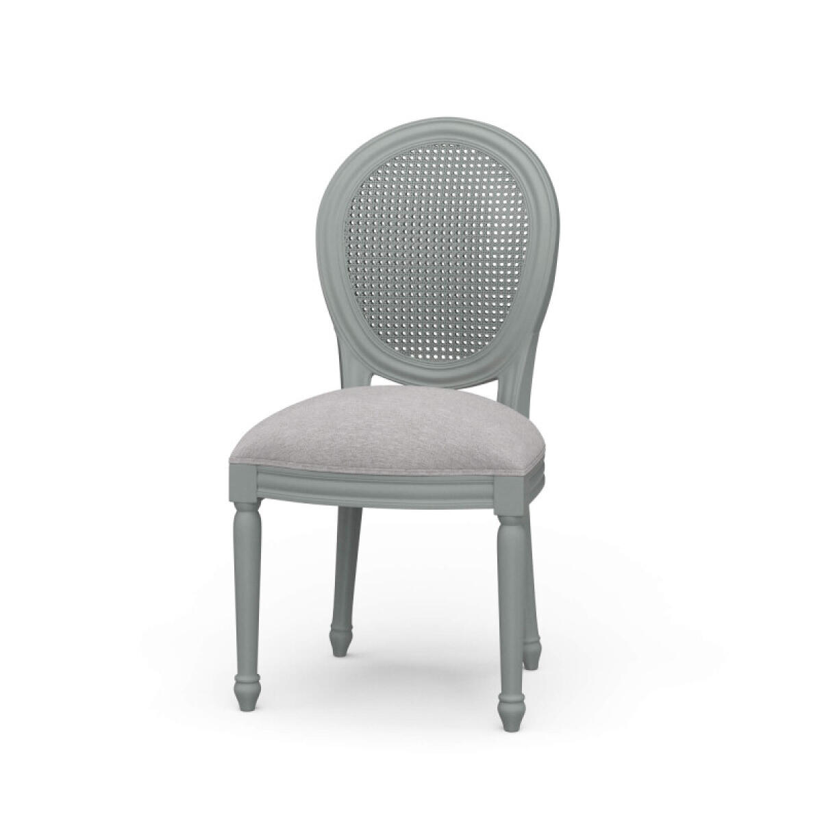0d49edda96e337c6b599136af297f0f5 Tulip Rattan Back Dining Chair W/o Fluted Leg - Image 1