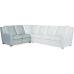 Sectionals 201 Raymond Reclining Sectional with One-Piece Back Sectionals Blue 19