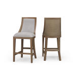 Monarch Counter Stool W/ Rattan Back