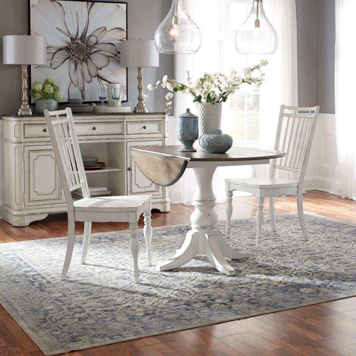 0d6d9b9d26cfa77cca12f301e57d143c Opt 3 Piece Drop Leaf Table Set - Image 1