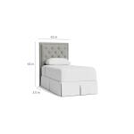Manhattan Tufted Upholstered Bed Beds Bassett Furniture 11