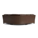Magnificent Motion Leather Slope Arm Reclining Sectional - Image 4