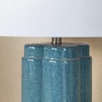 Quatrefoil Table Lamp Lighting Blue 13