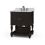 Jefferson Single Vanity W/ Sink & Marble Top