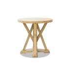 Round End Table End tables Brown 9
