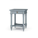Montego Square End Table W/ Drawer End tables Blue 10