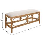 Laguna Bench, White Chairs & Benches Chairs & Benches 21