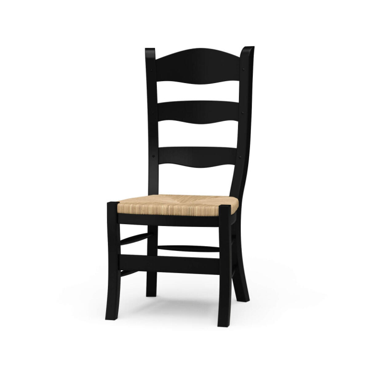 0e110c948bb09730e44eebb690382211 Peg & Dowel Ladder Back W/ Rush Seat - Image 1