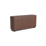 Beckham Leather Modular Charging Console Sectional Parts Bassett Furniture 7