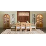 Newbury Open Back Side Chair with Upholstered Seat - Image 3