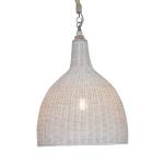 Hampton Rattan Pendant Large Lighting Bramble 13