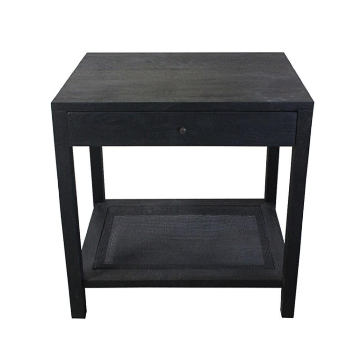 0ea07d7c964a093f6fff2c882ec6db74 Barbados Black Cane End Table - Image 1
