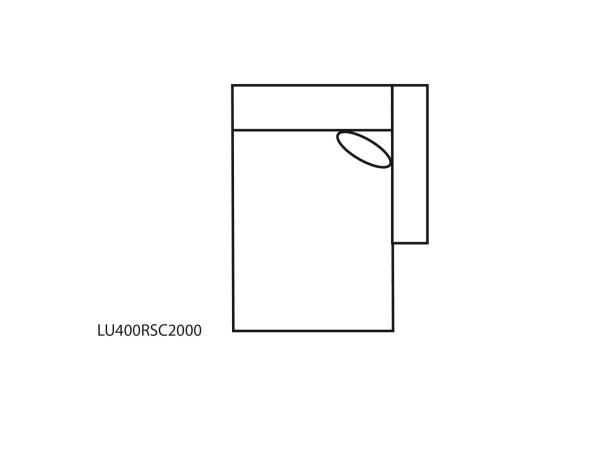 Stationary Raf Chair W/ Storage Arm, Wood Swivel Top, Power Grommet W/ Ipad Holder, Storage Drawer Sectionals Brown