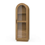 Vannes Single Door Display Cabinet