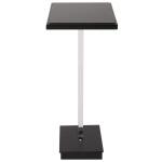 Angle Accent Table Chairside Tables Black 23
