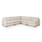 Carolina Roll Arm L-Shaped Sectional Sectionals Bassett Furniture 14