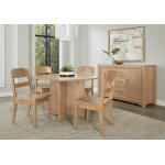 Crafted Cherry Dining by Ben & Erin Napier LADDERBACK SIDE CHAIR Chairs & Benches Bleached 13