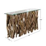 Teak Wood Console - Image 9