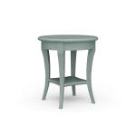 Bradley Round Side Table Chairside Tables Blue 10