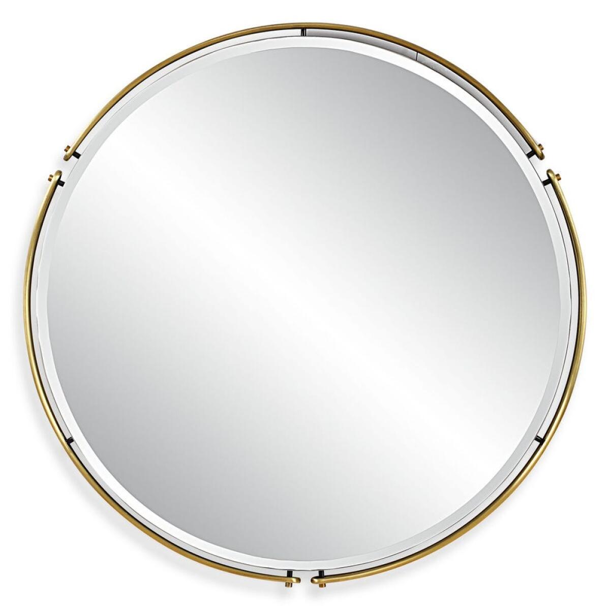 Wesley Round Mirror Mirrors Gold 2 Wesley Round Mirror Mirrors Gold 2