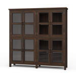Madrone 8 Door Display Cabinet