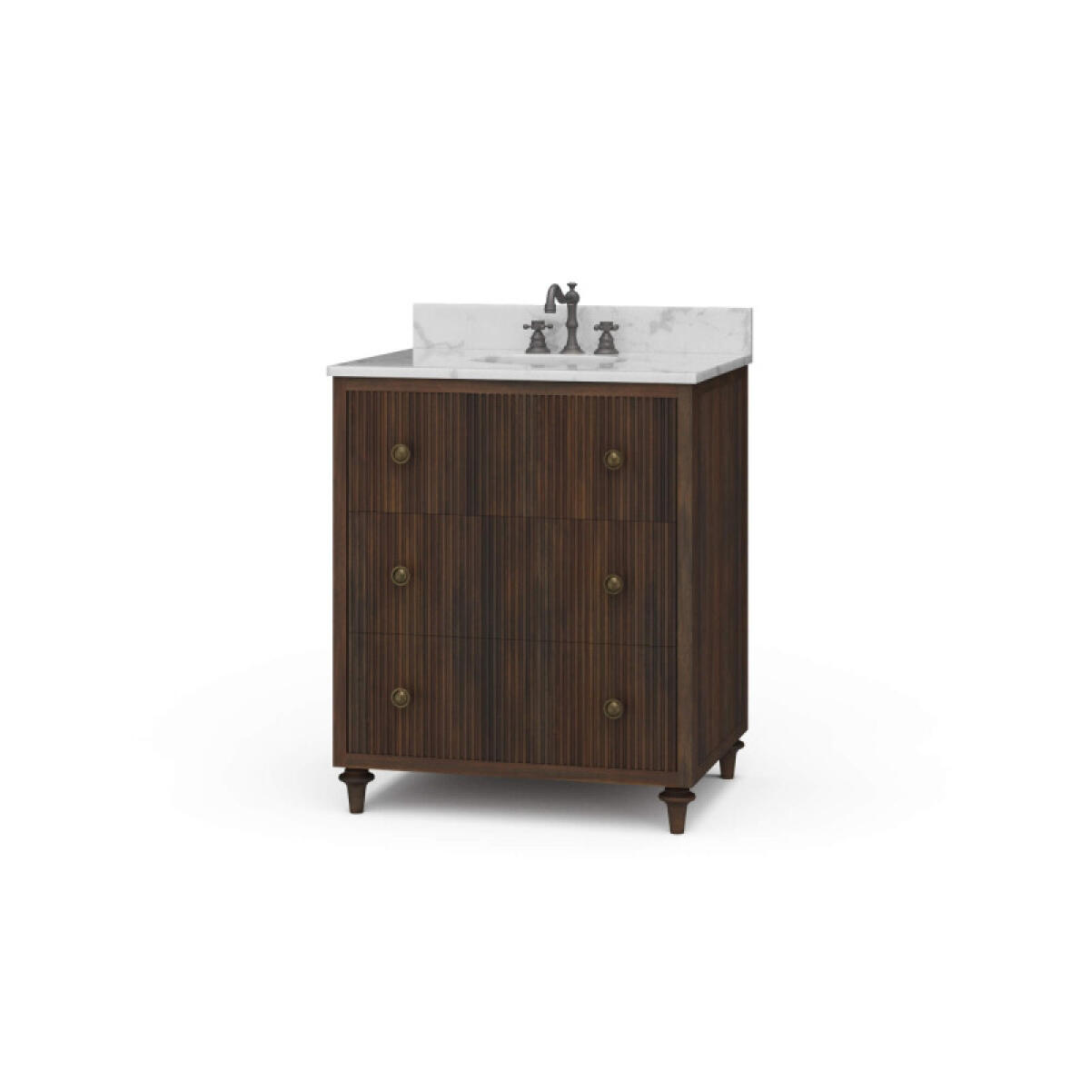 0f65d55e7168a04cfdeb08dd0bade3cc Kraton Single Vanity W/ Sink & Marble Top - Image 1