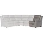 Sectionals 206 Robinson Reclining Sectional with Two-Piece Back Sectionals Blue 36