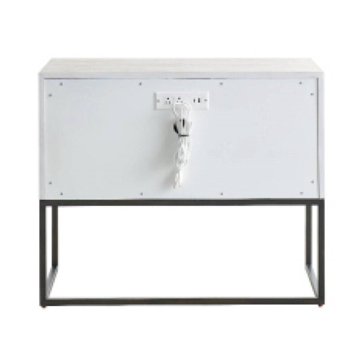 Dwell River Rock Metal Base Nightstand Nightstands Nightstands 2 Dwell River Rock Metal Base Nightstand Nightstands Nightstands 2