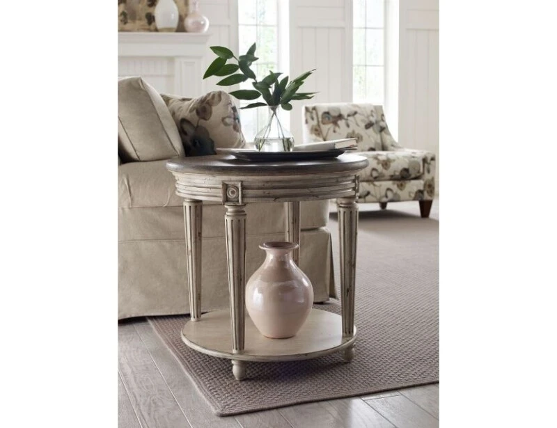 0f7d382b1742009c882d7b121887fb93 Southbury Round End Table - Image 1