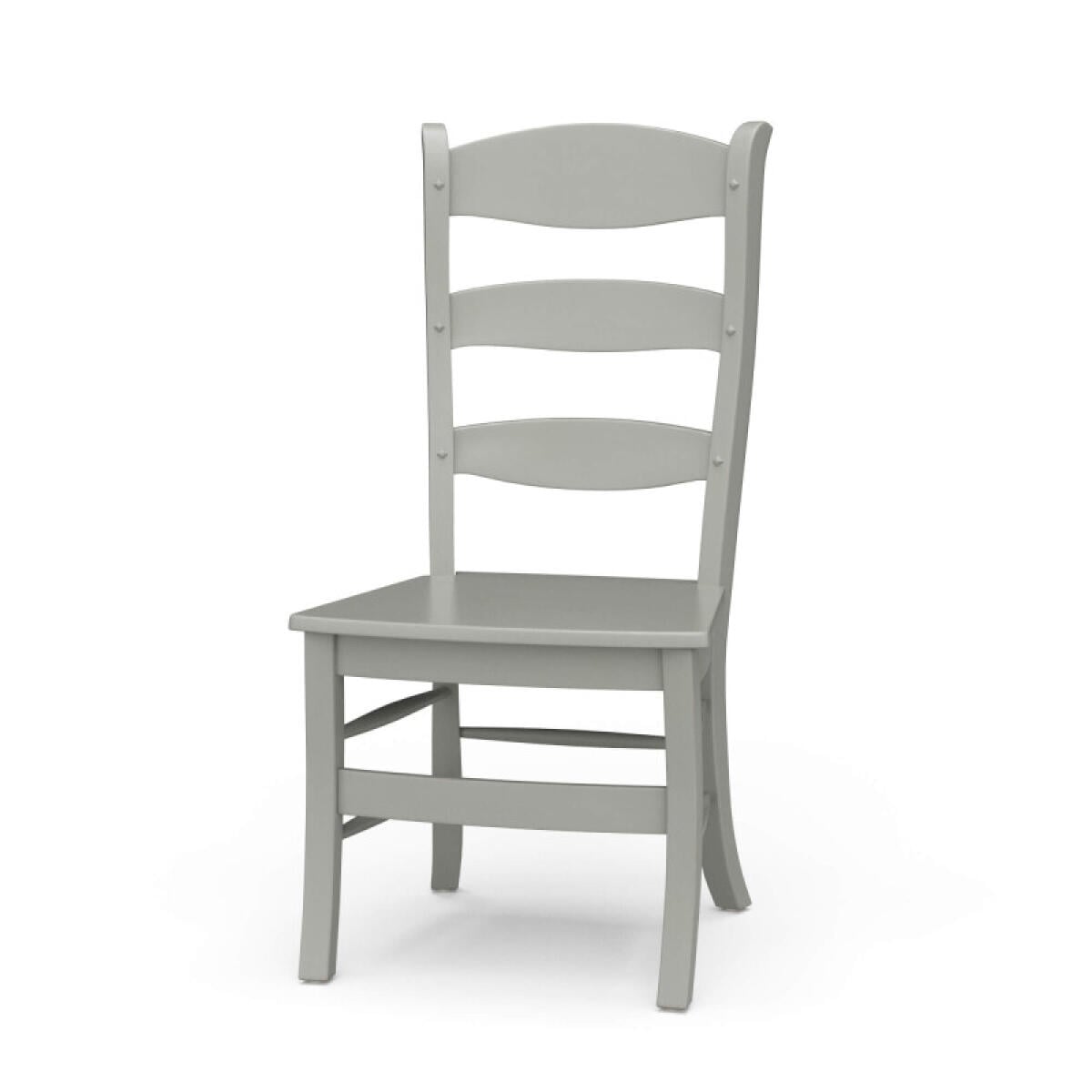 0f855a18014682b8ae049bd57b9d8aa2 Peg & Dowel Ladder Back W/ Wooden Seat - Image 1