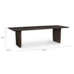 Dresden Rectangle Dining Table - Image 4