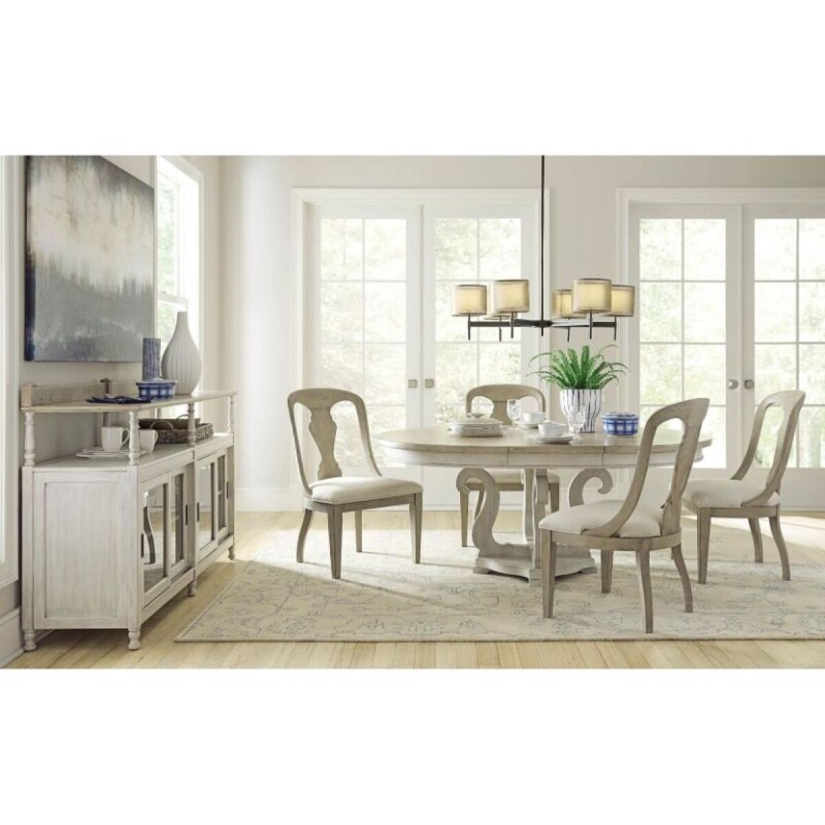 0fff9dfa736b9c8c4f7e2dea2a21a5cd Litchfield Sussex Round Dining Table - Complete - Image 1