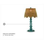 Cholet Table Lamp W/ Scalloped Shade - Image 2